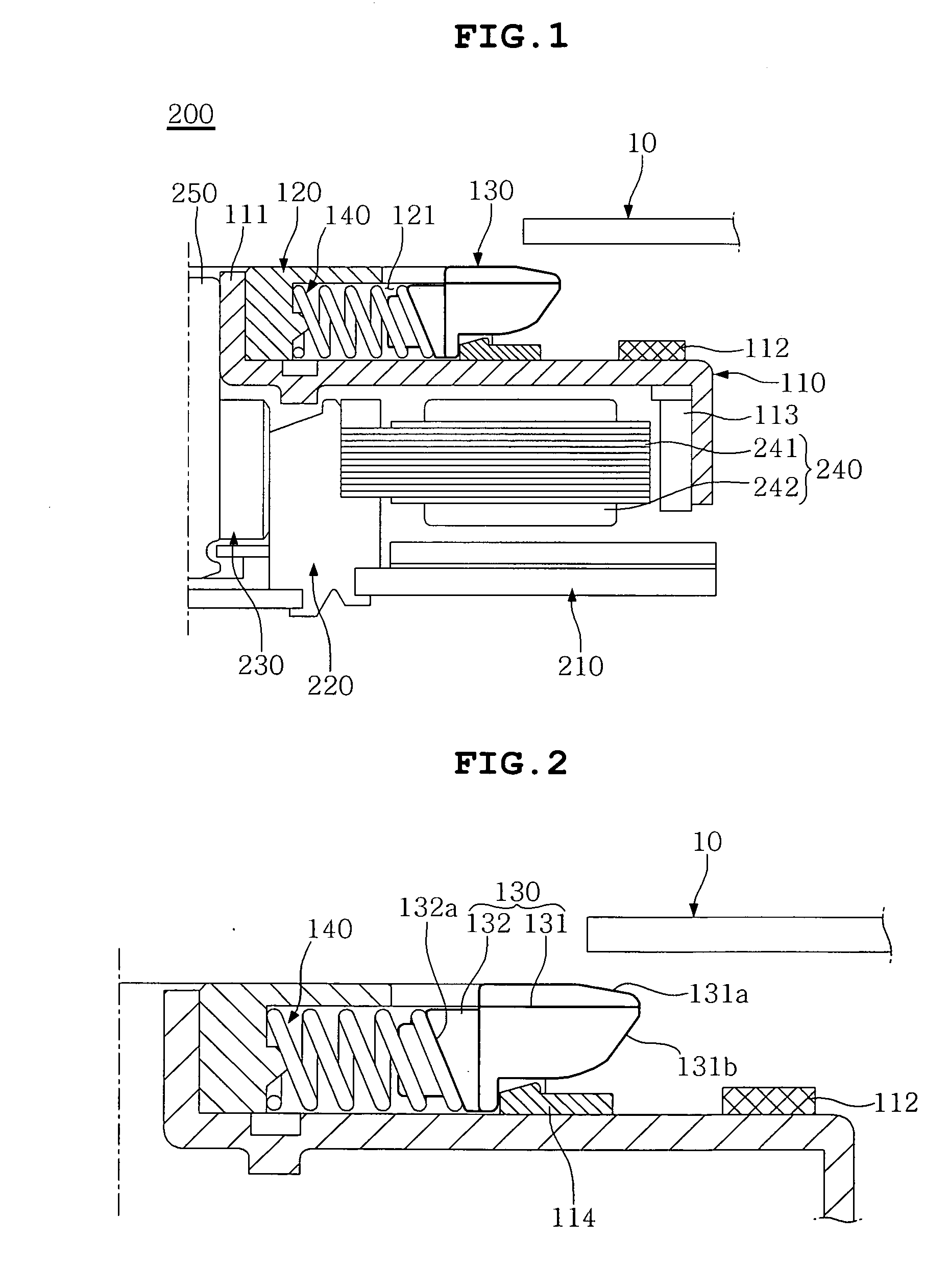 Chucking device for a disk