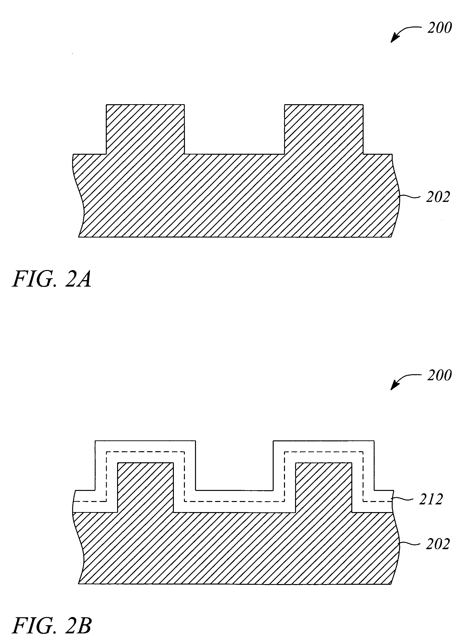 Reduction of a feature dimension in a nano-scale device