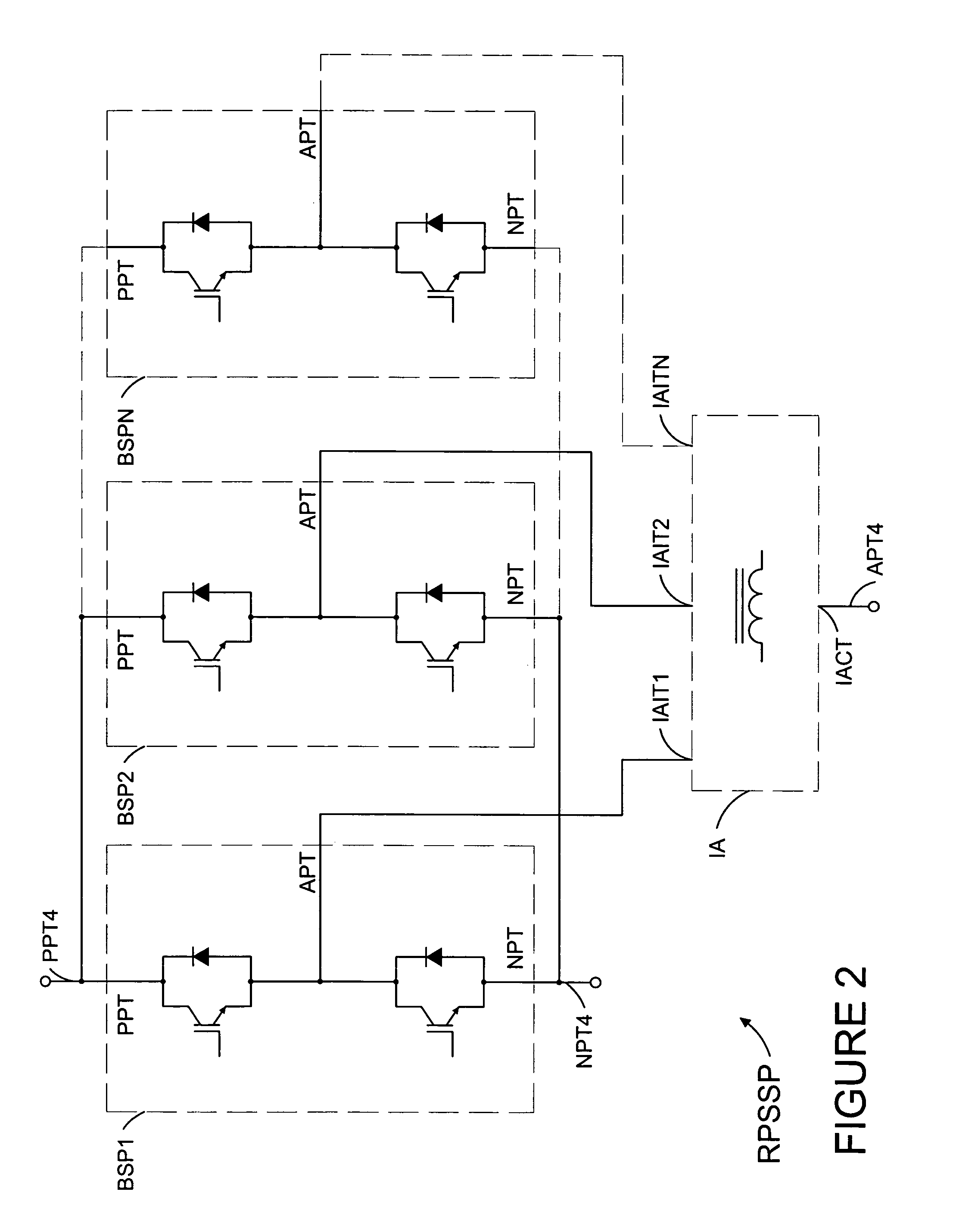 Interleaved soft switching bridge power converter