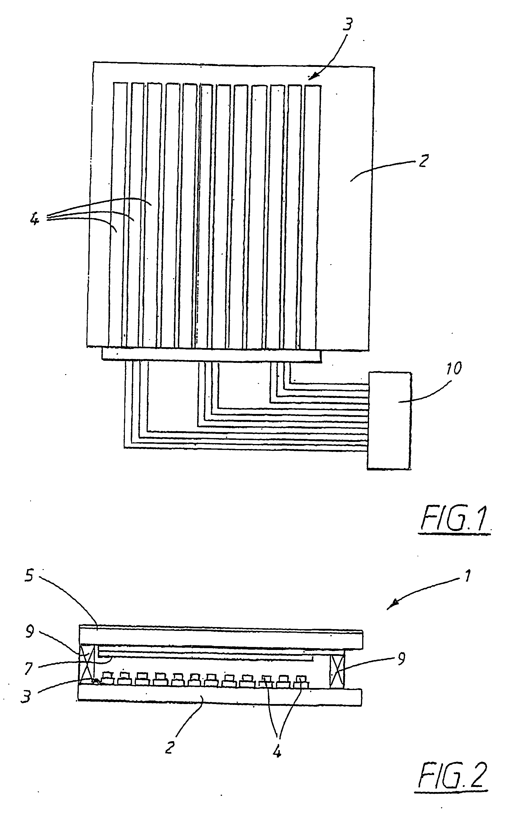 Method of controlling an electrochromic matrix display and electrochromic display