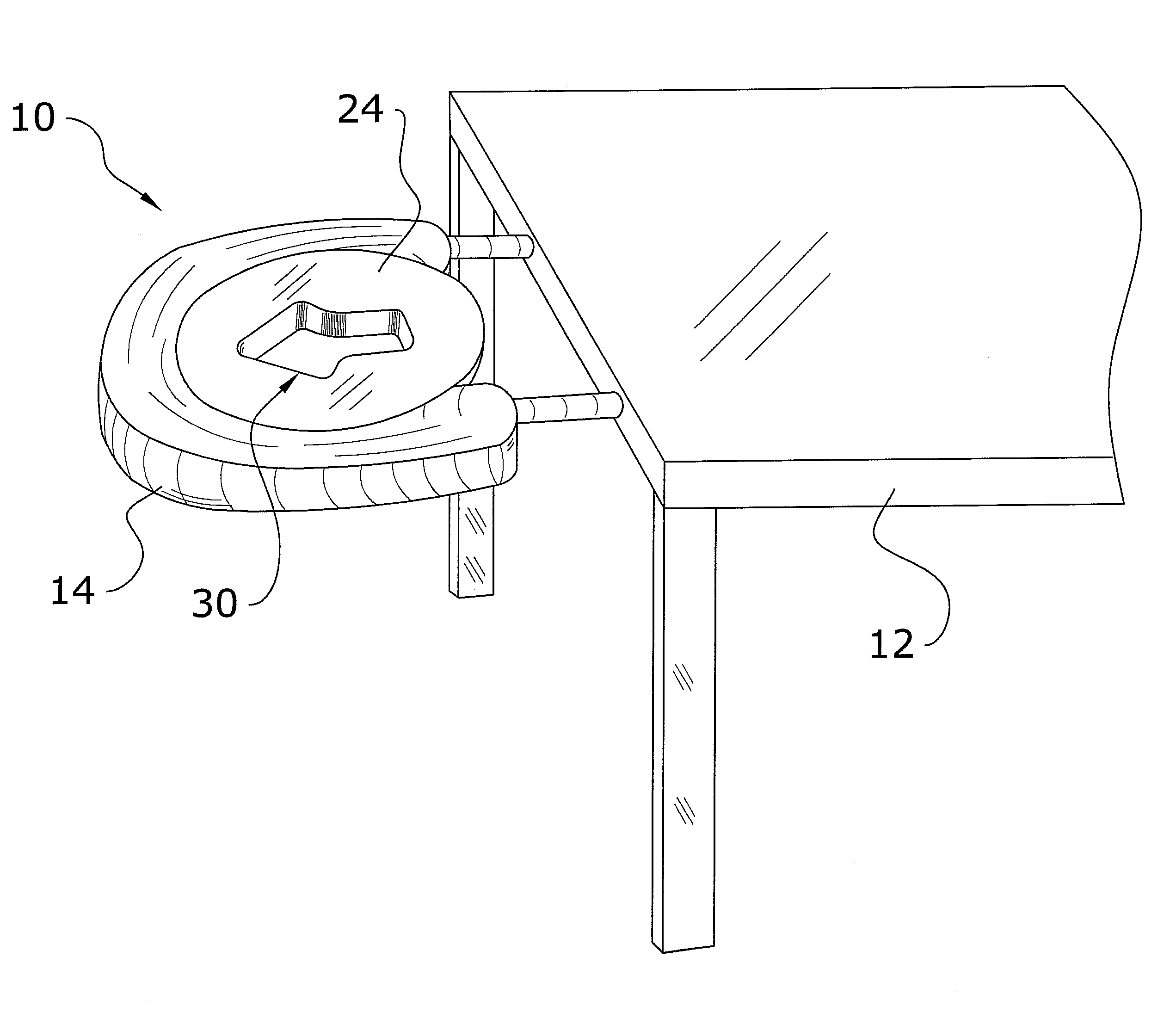 Face cradle insert device