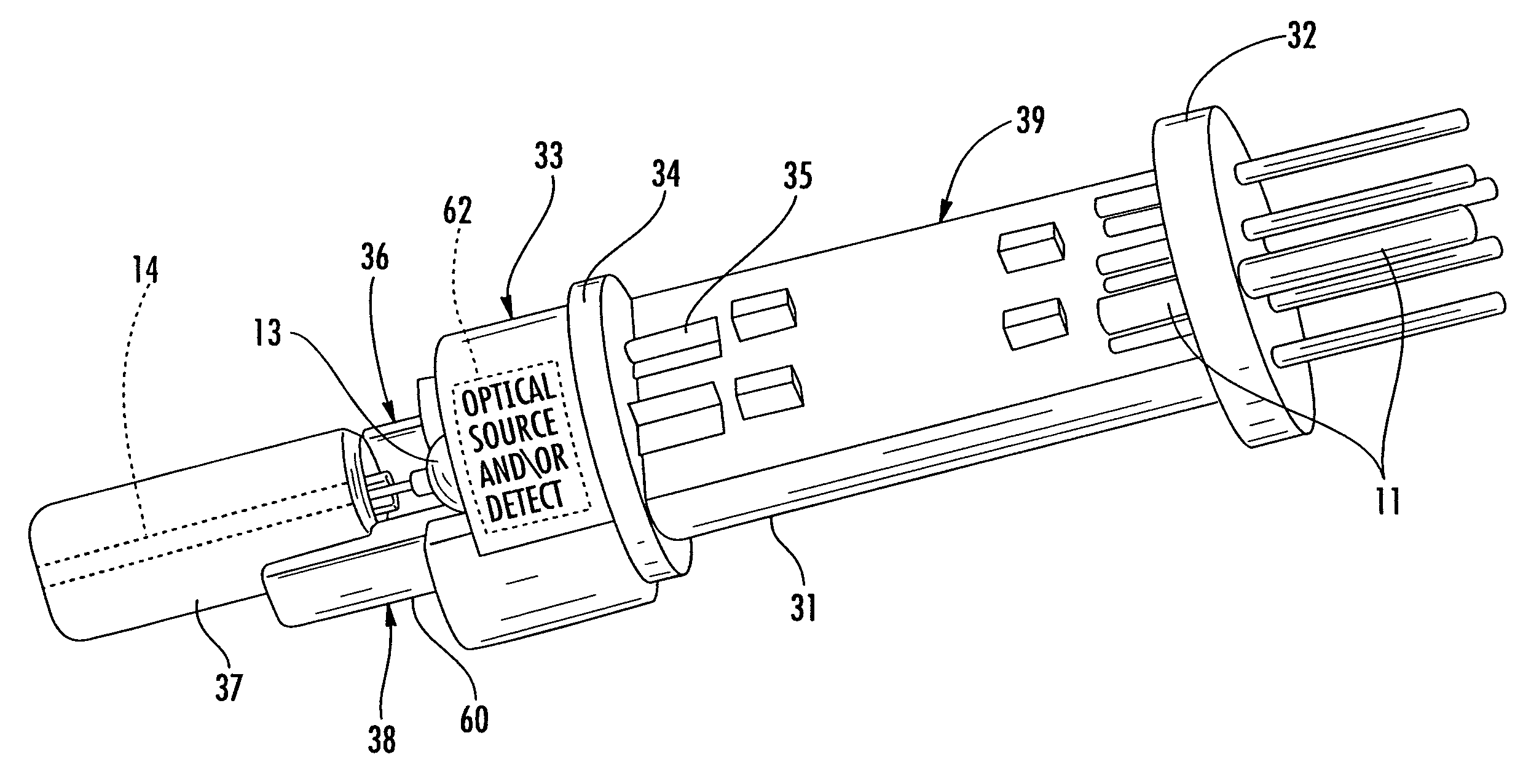 Fiber optic connector, active contact inserts therefor, and associated methods