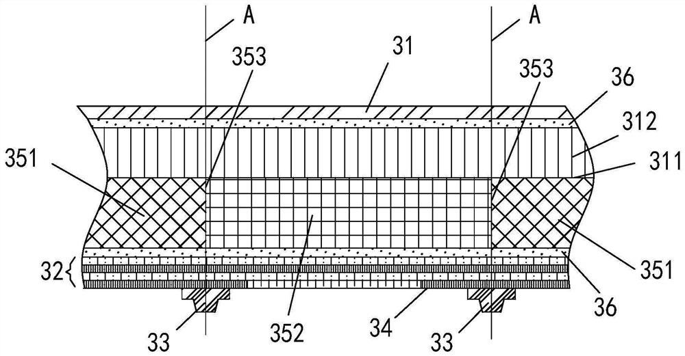 Method for realizing slip measurement of film probe