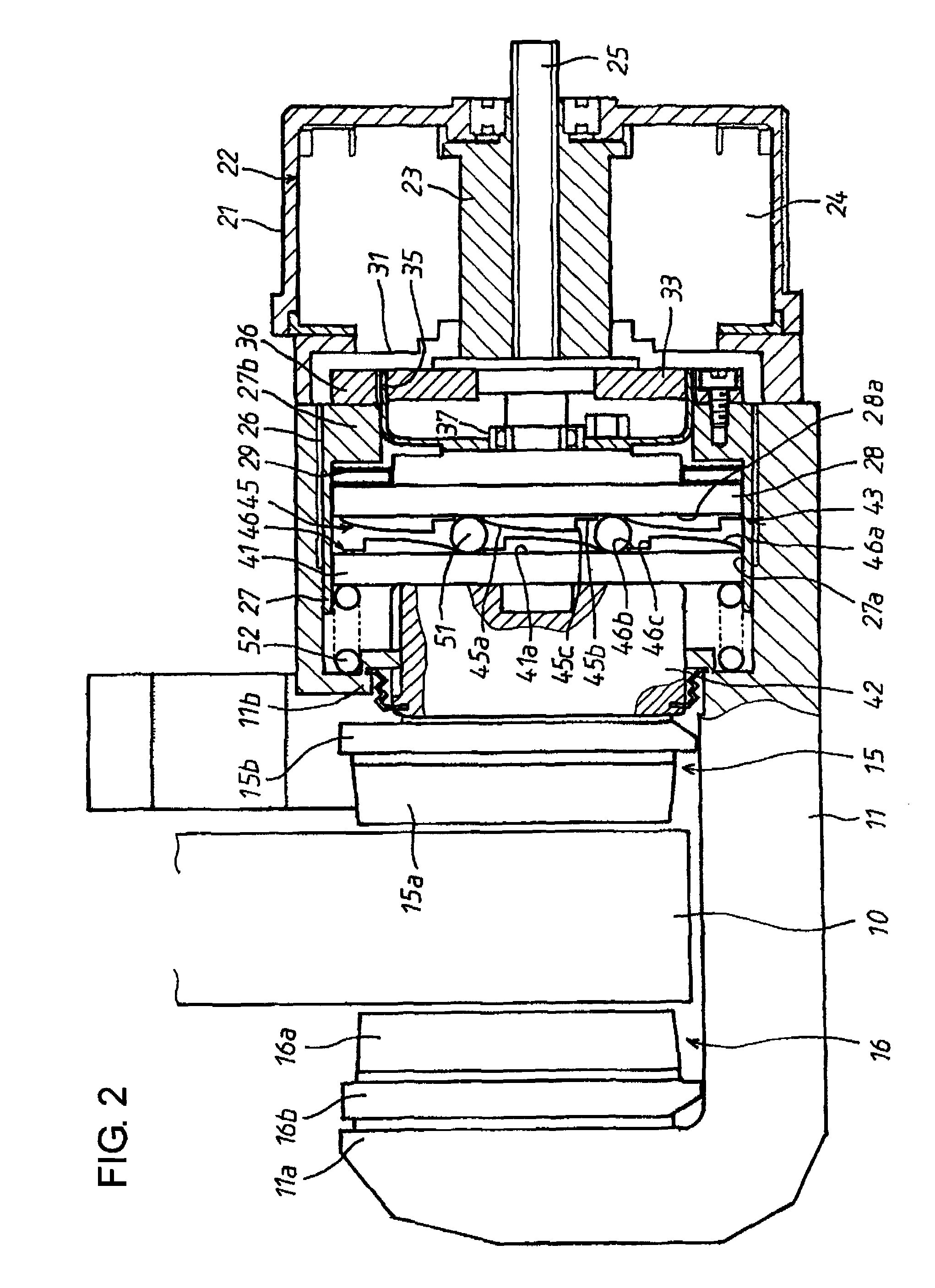 Electric brake device