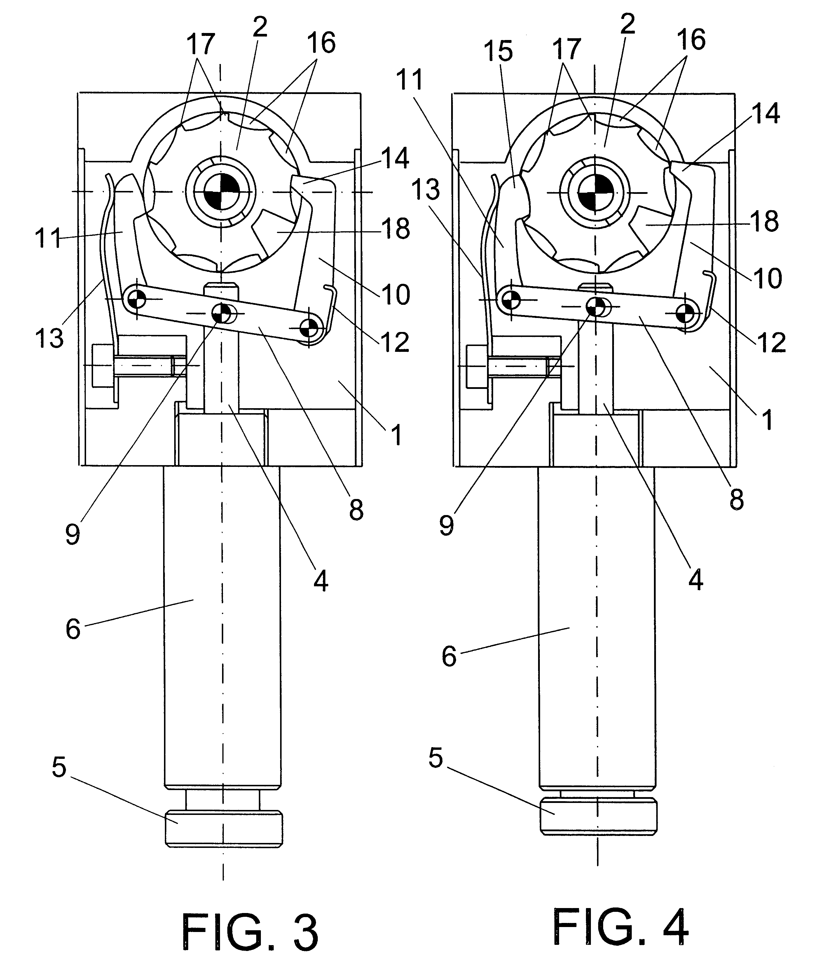 Sequential numbering machine for injection moulds