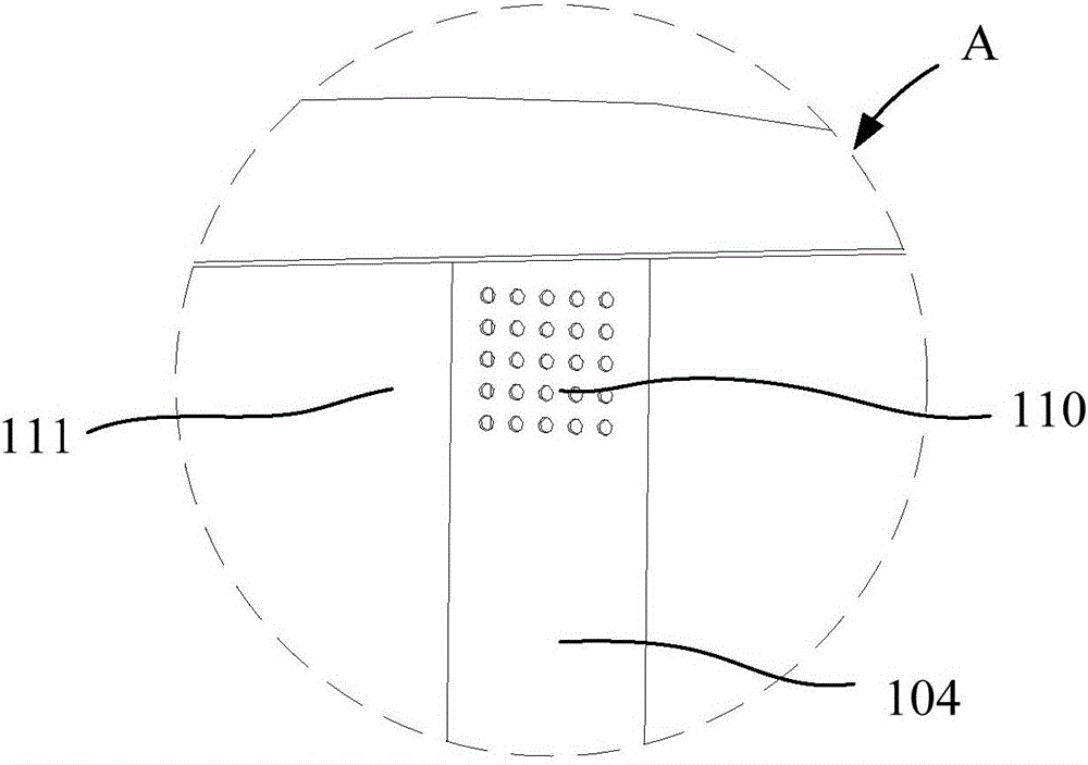 Refrigerator air duct component and refrigerator