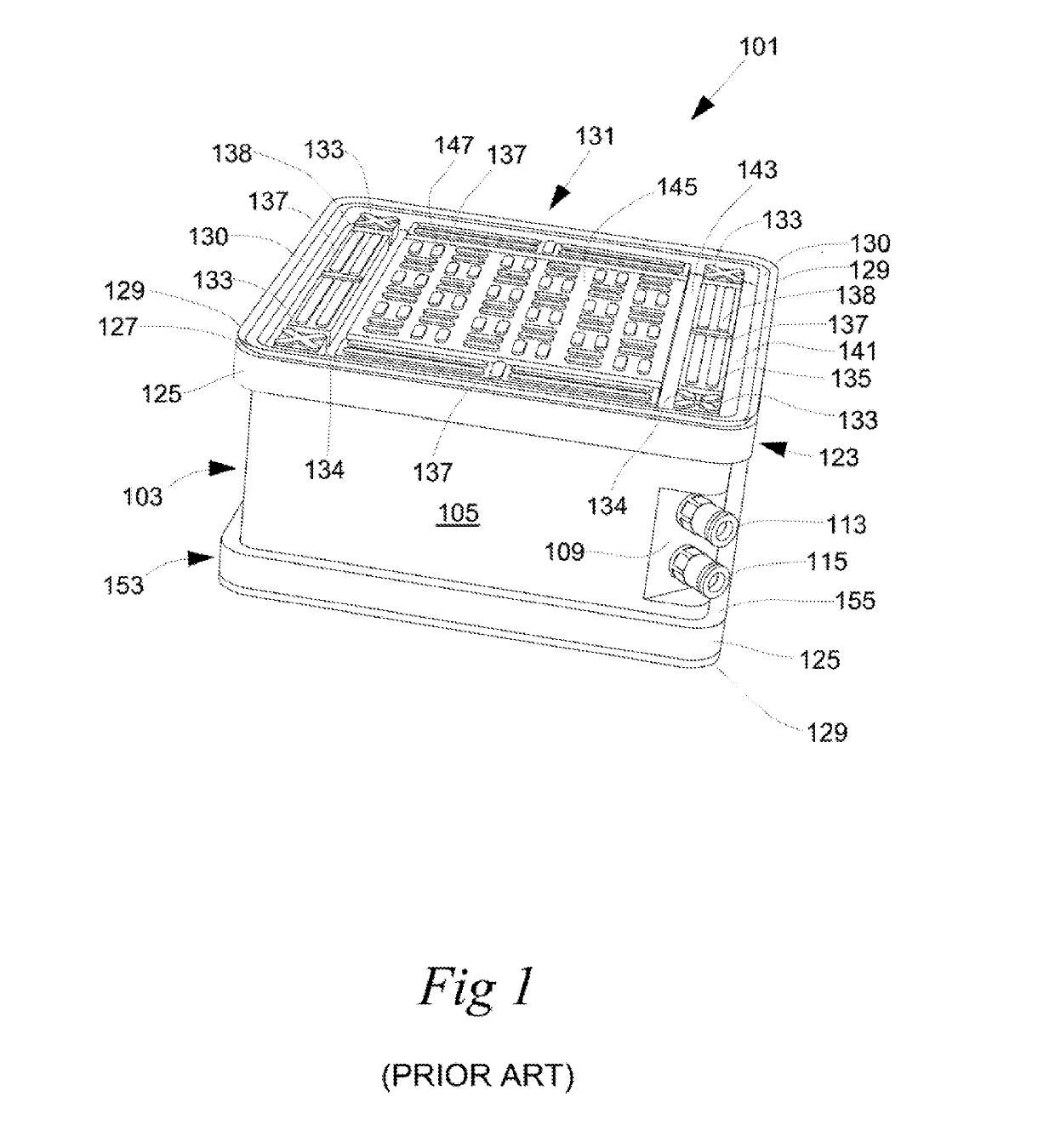 Height specifiable plate system as replacement for molded vacuum support box