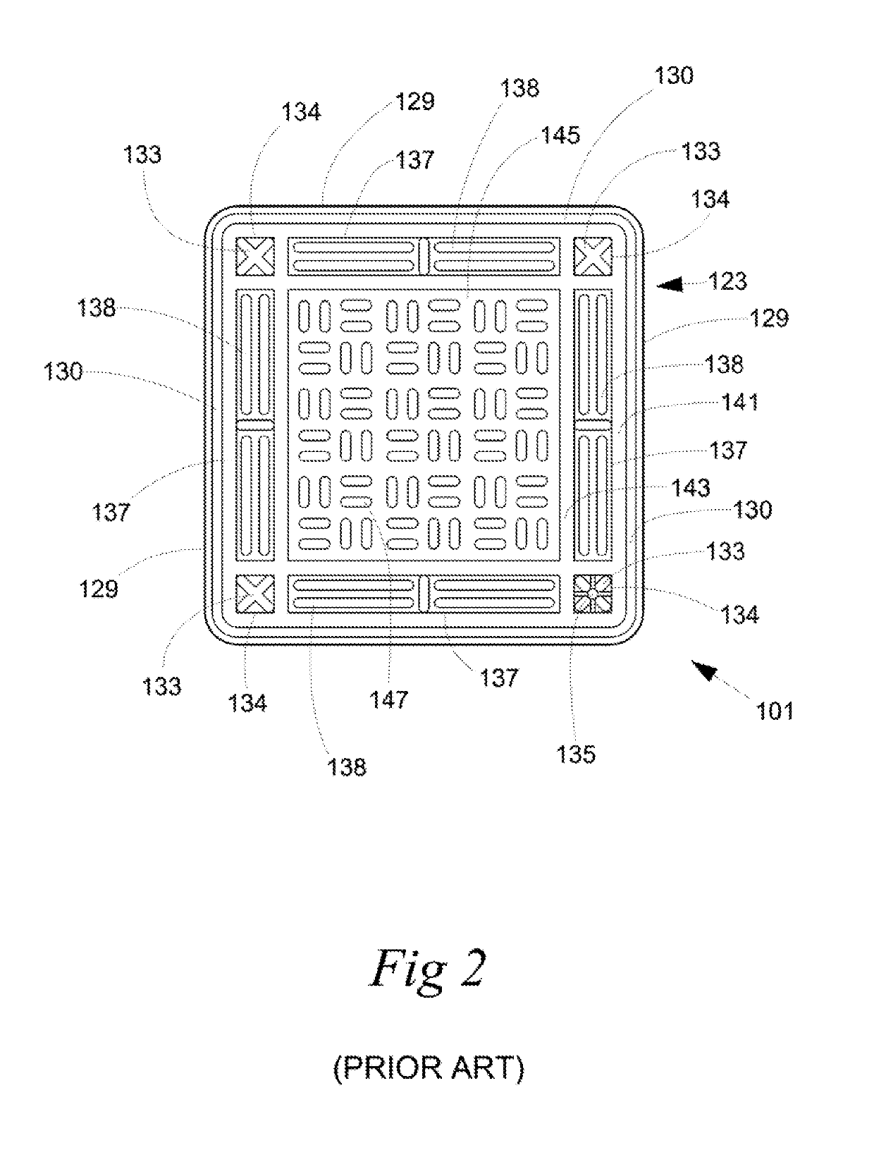 Height specifiable plate system as replacement for molded vacuum support box