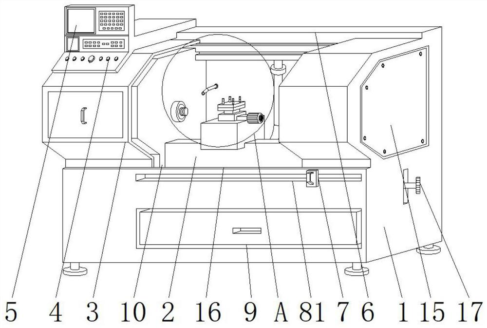 High-performance numerical control machine tool