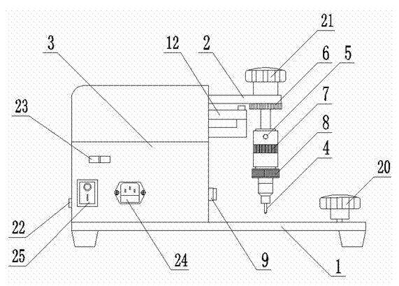 Pneumatic industrial marking machine