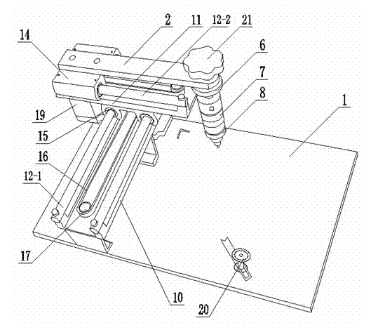 Pneumatic industrial marking machine