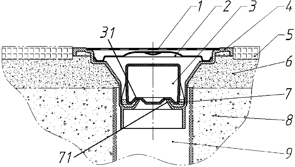 Odor-resistant floor drain