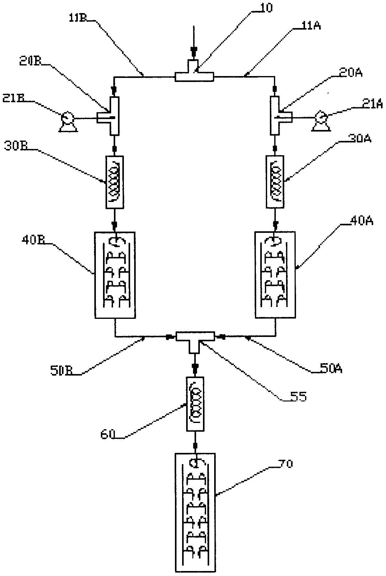 Weakly acidic hypochlorous acid disinfectant generator capable of achieving stable concentrations and stable pH values