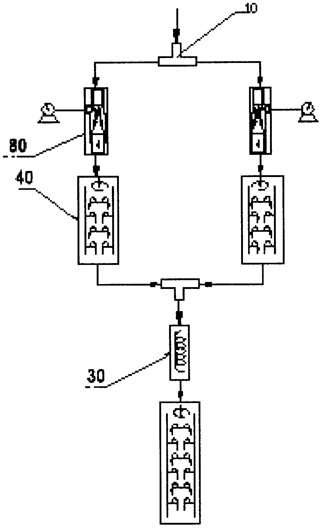 Weakly acidic hypochlorous acid disinfectant generator capable of achieving stable concentrations and stable pH values