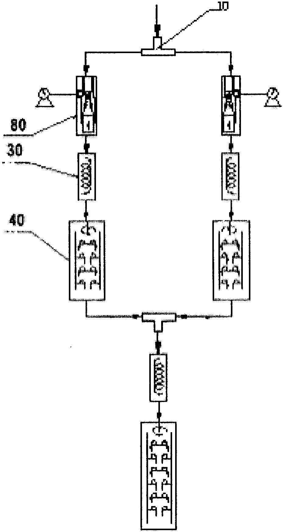 Weakly acidic hypochlorous acid disinfectant generator capable of achieving stable concentrations and stable pH values