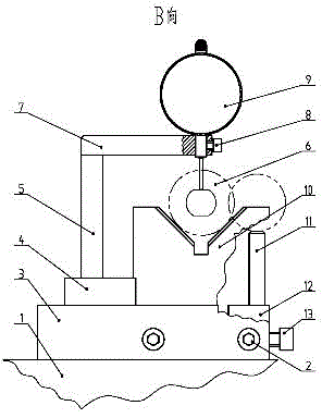 Crankshaft plane parallelism detection device