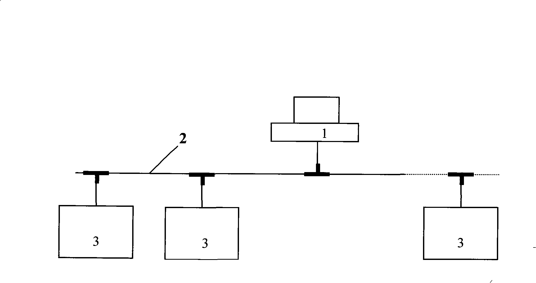 Operation method for main unit of intelligent electric appliance serial bus