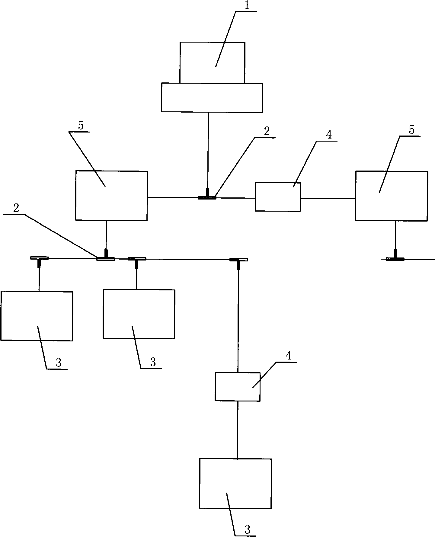 Operation method for main unit of intelligent electric appliance serial bus