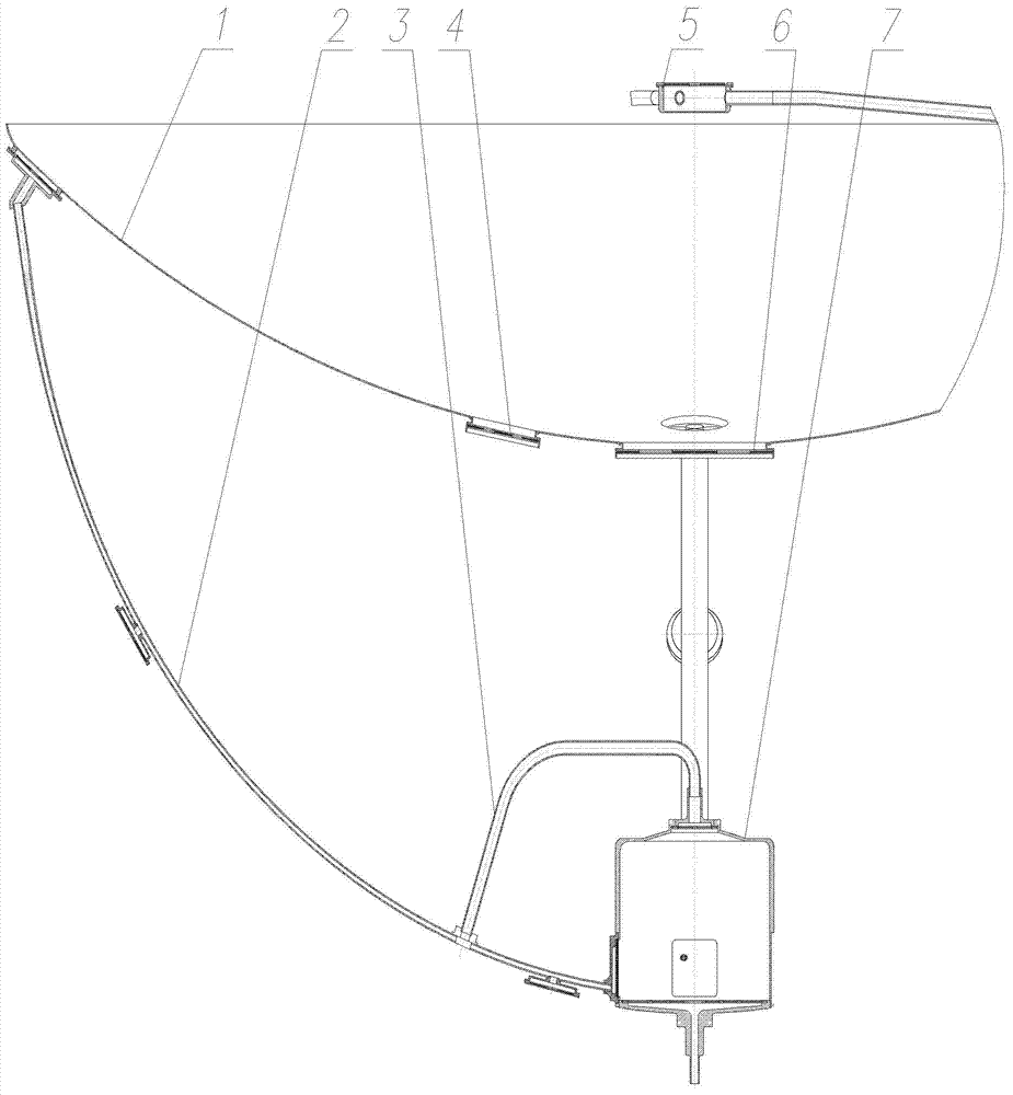 High-rigidity propellant management device for large surface tension storage box