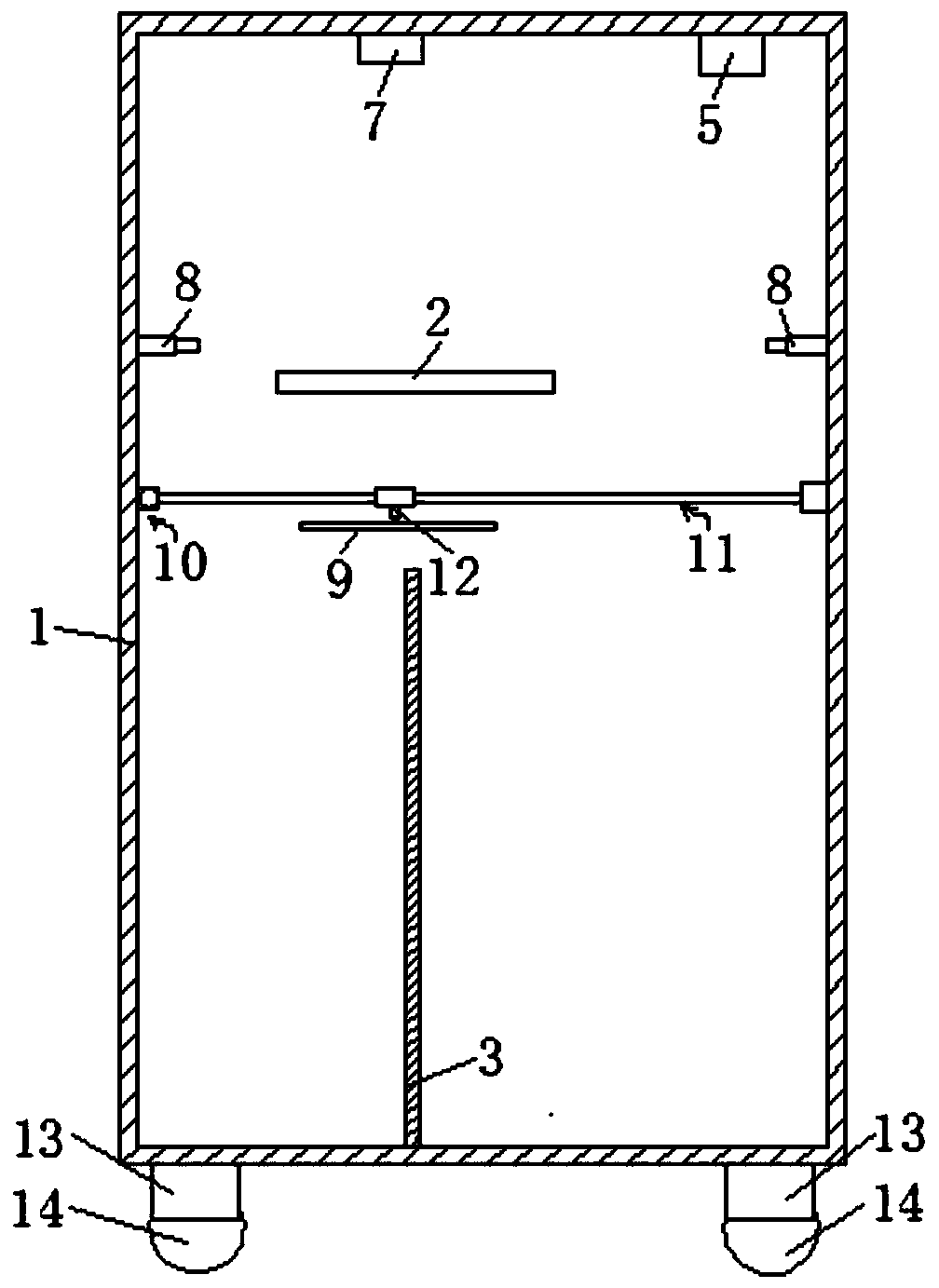 Paid recovery device for paper boxes