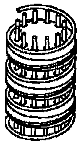 Robotic Arms With Coaxially Mounted Helical Spring Means