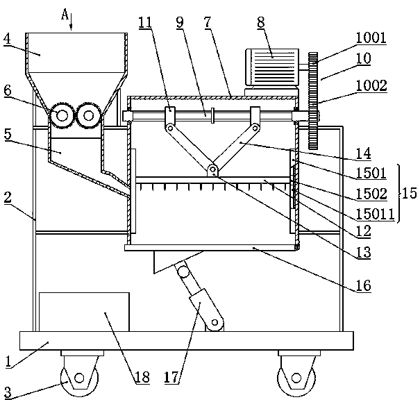 Disposable chopstick compacting and recovering device