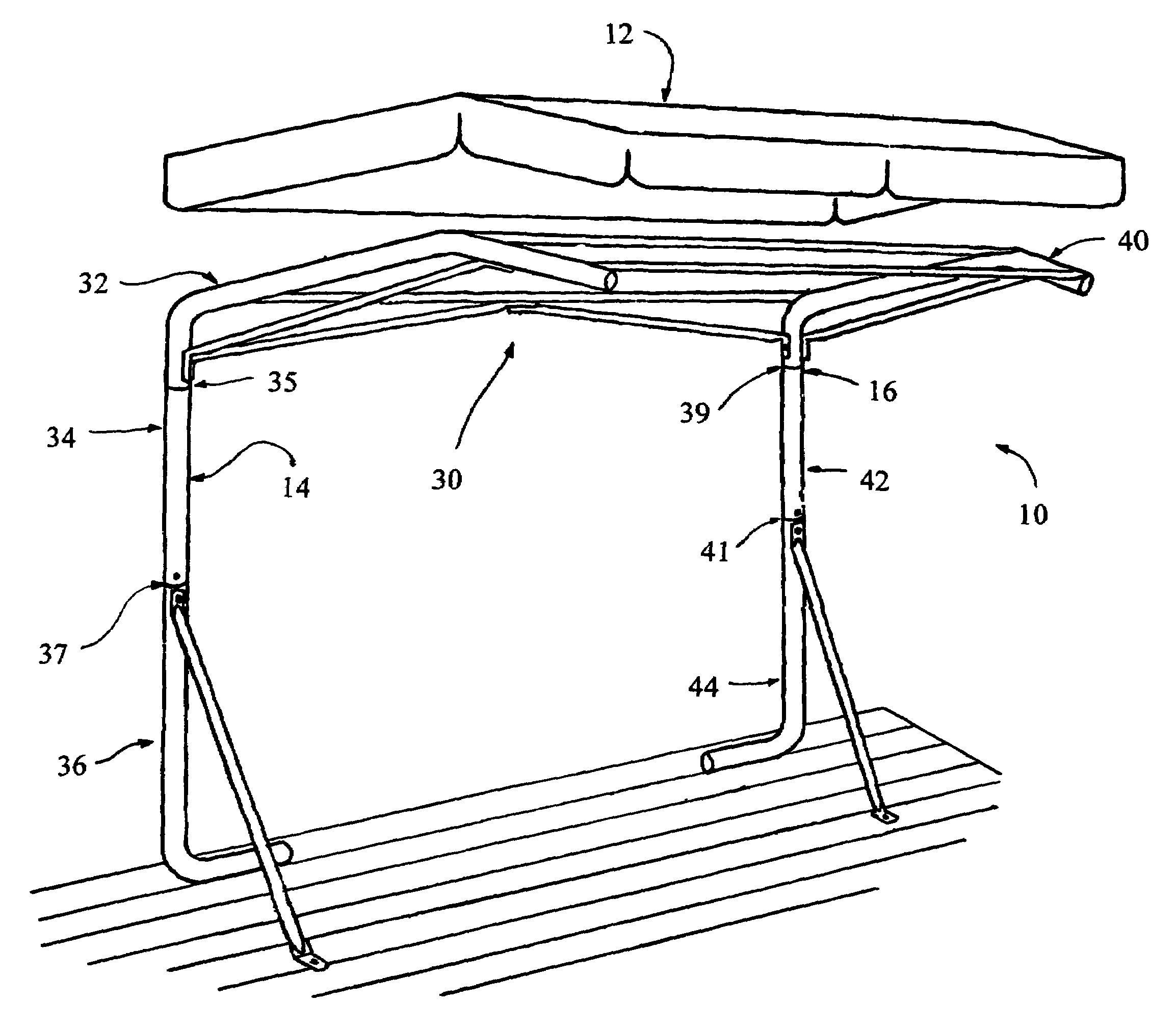 Dismountable outdoor shelter kit