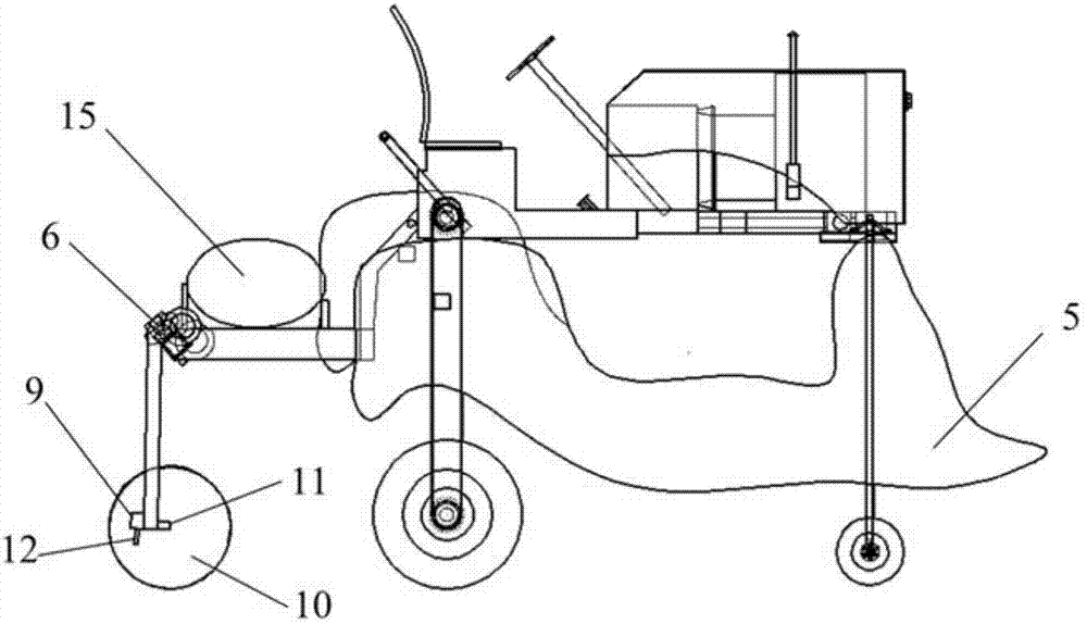 An orchard target variable liquid fertilization device and fertilization method