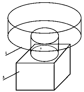 Antenna servo control and angle tracking guarantee skill training device for radar countermeasure equipment