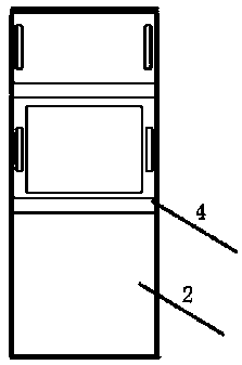 Antenna servo control and angle tracking guarantee skill training device for radar countermeasure equipment