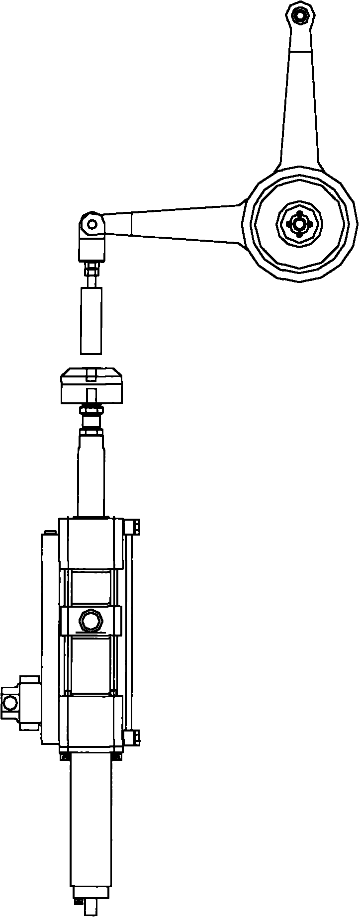 Diverter fatigue test bench and operating method thereof