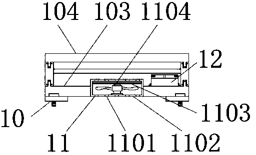 DSP power amplifier device based on Bluetooth playing