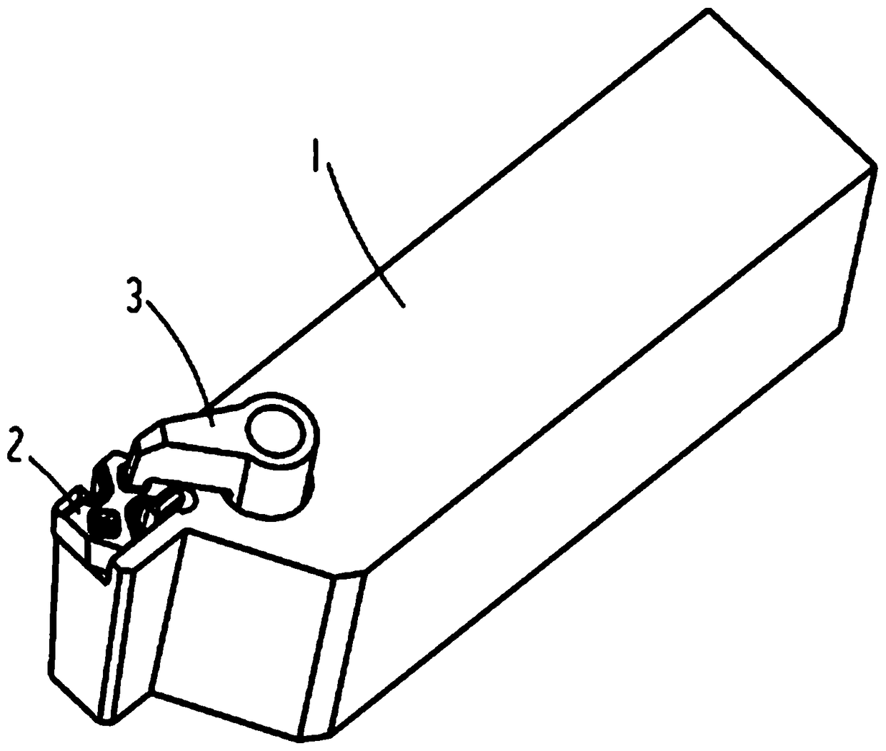 Forming machining knife