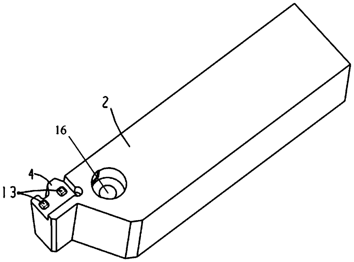 Forming machining knife