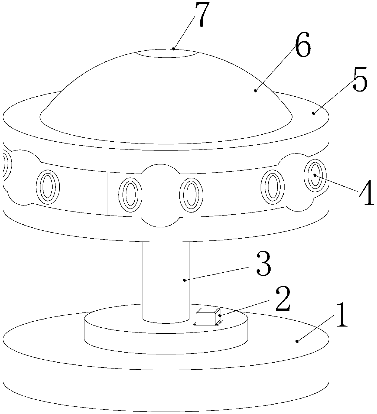 Novel electromagnetic levitation obstacle avoiding apparatus