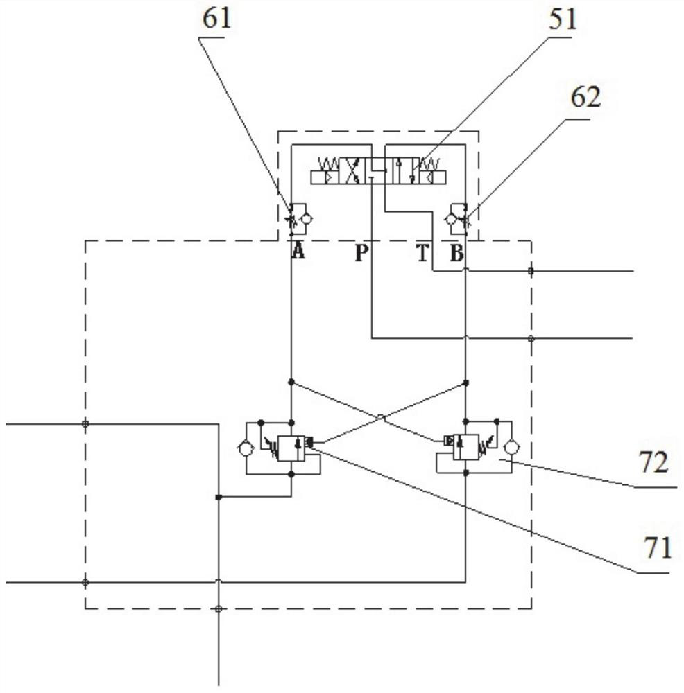 Anti-roll adjustable hydro-pneumatic suspension hydraulic system