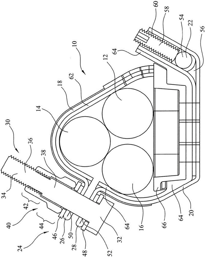 Cable retaining apparatus