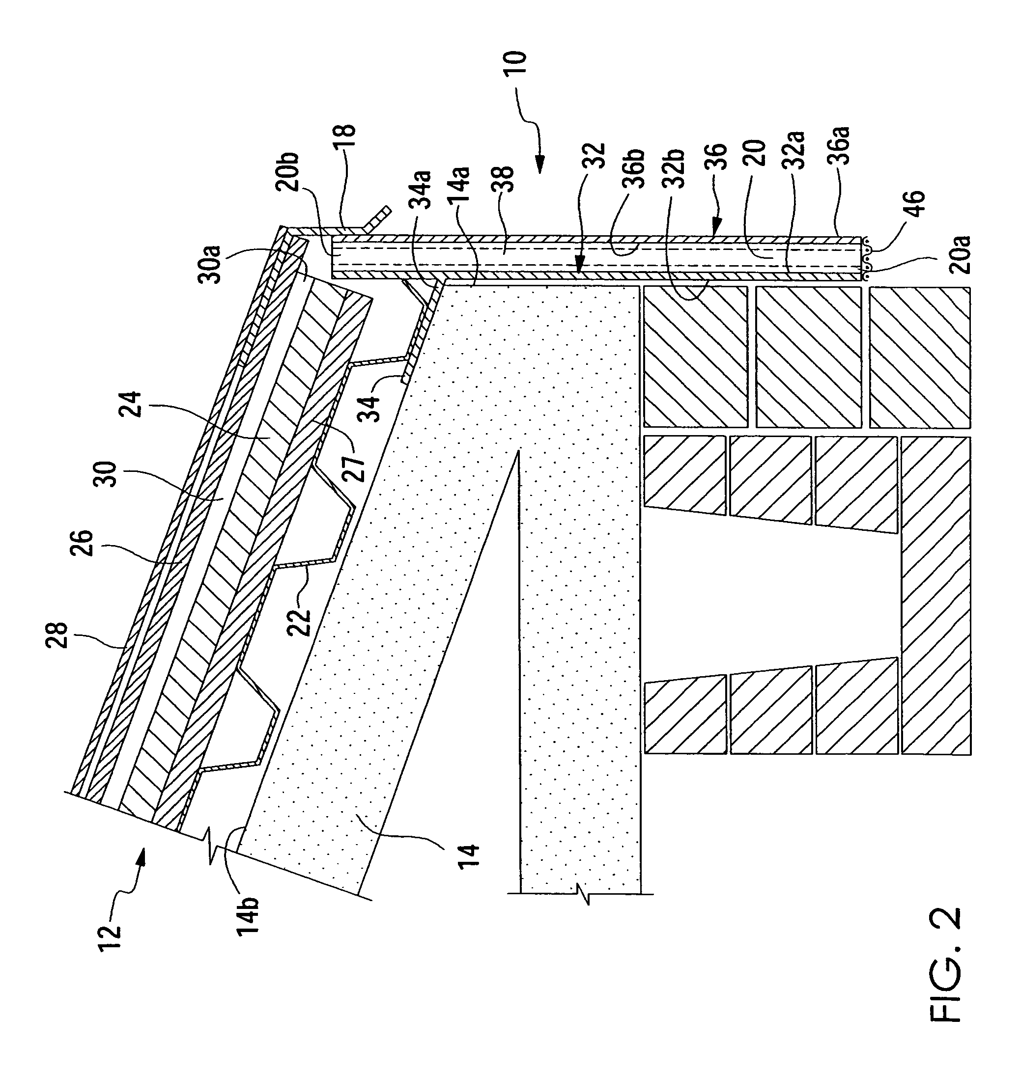 Structural vent assembly for a roof perimeter