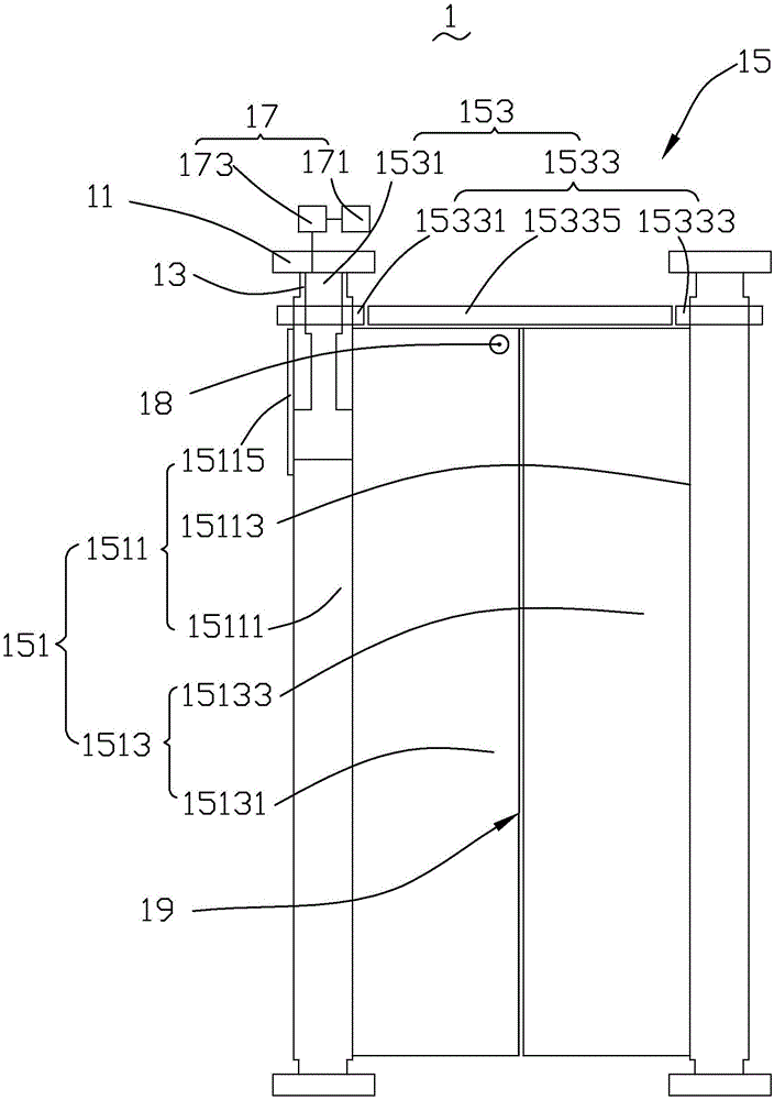 Elevator door driving system and elector door