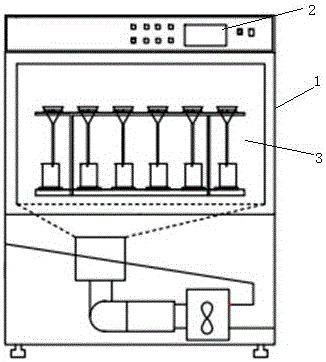 Anti-melting effect tester for frozen drinks