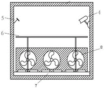 Anti-melting effect tester for frozen drinks