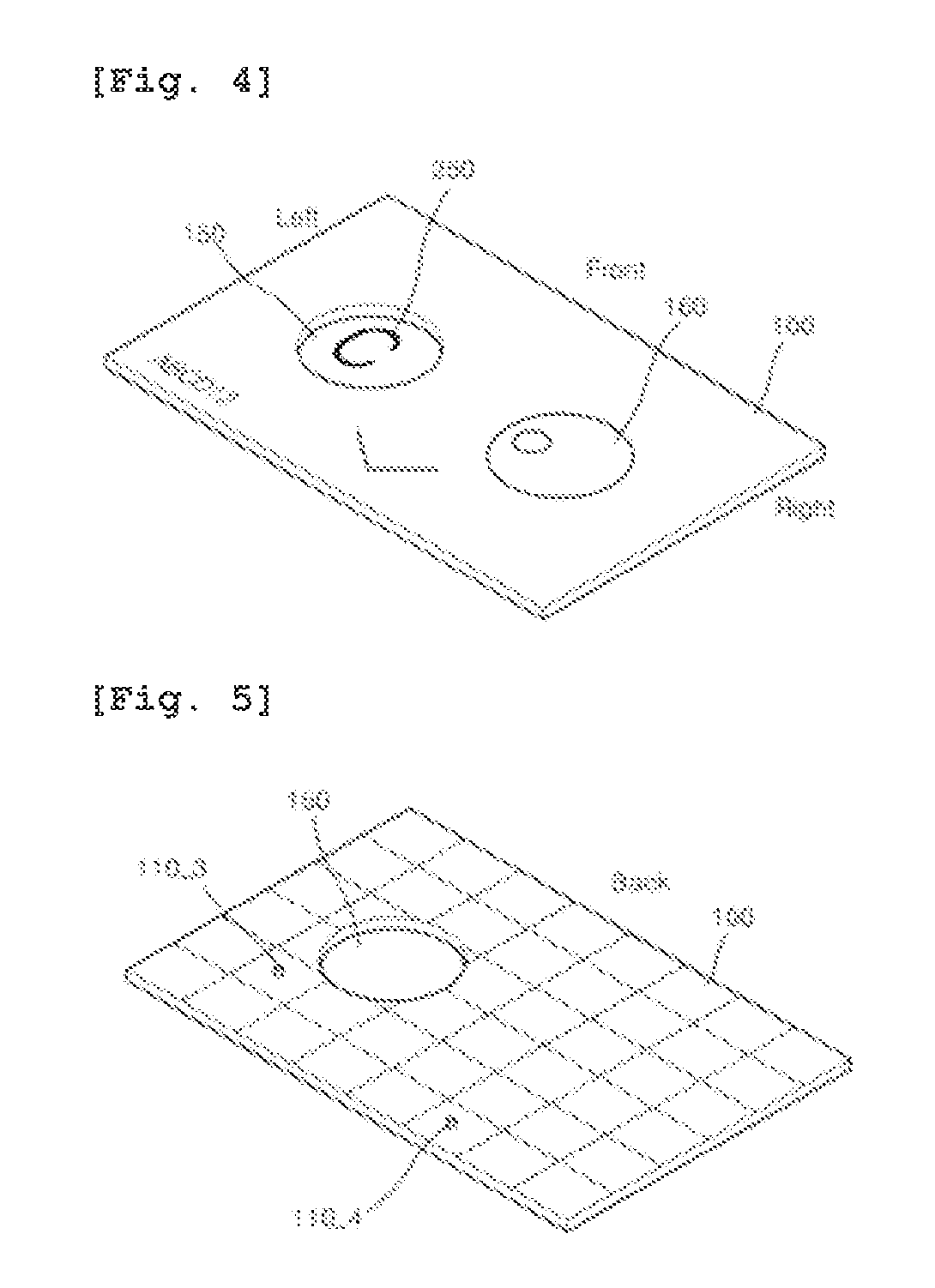 Contact card recognition system and recognition method using a touch screen