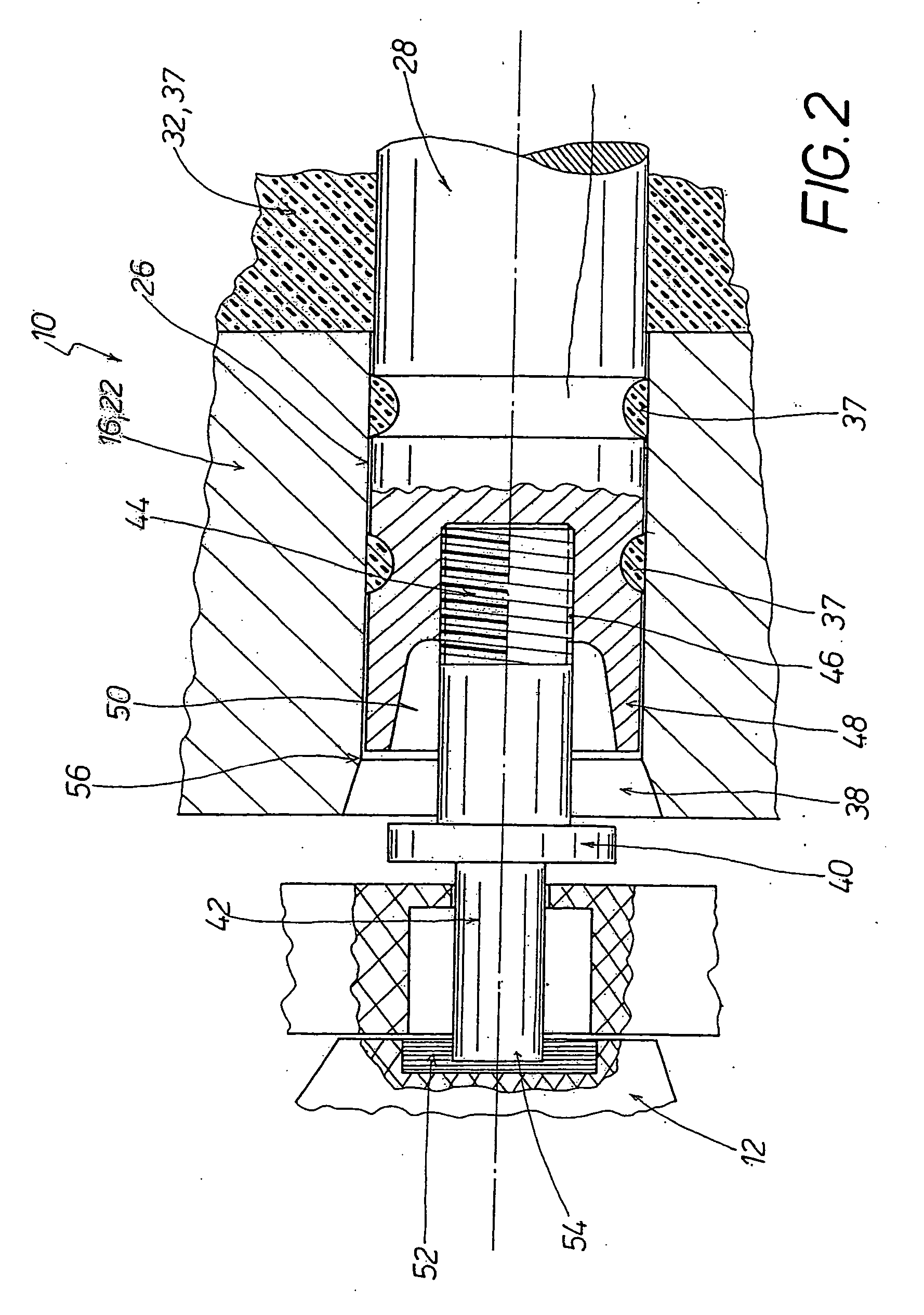 Mechanical initiating system for caseless ammunition