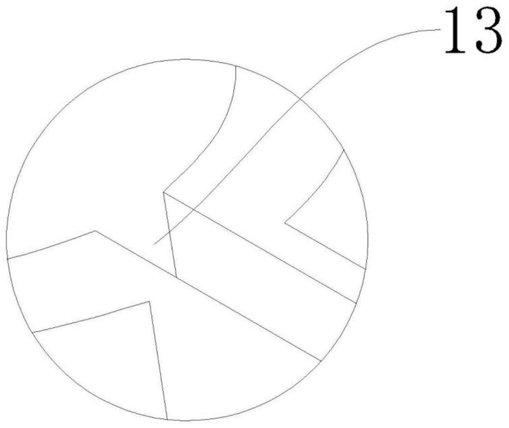 Bidirectional magnetic projection automatic separation device for plastic waste