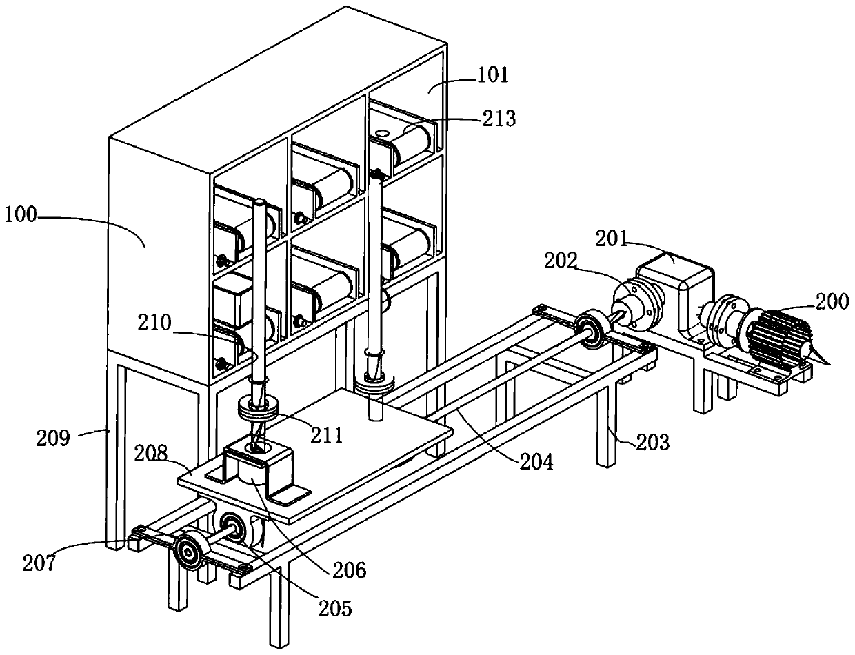 Intelligent line side bin storing and taking method and line side bin