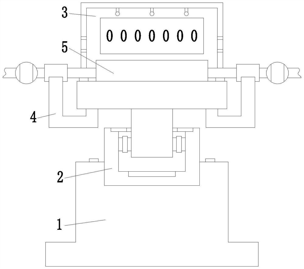 Wireless IC card intelligent gas meter