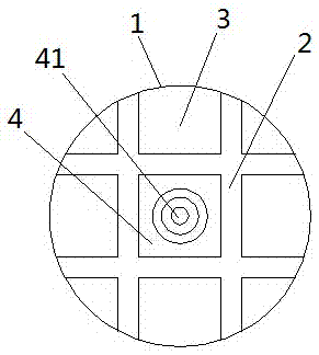 An eccentric fixture and a method for producing eccentric shafts by using the eccentric fixture