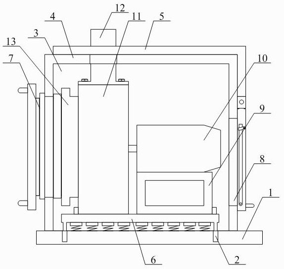 Adjustable noise elimination and vibration isolation device and using method thereof