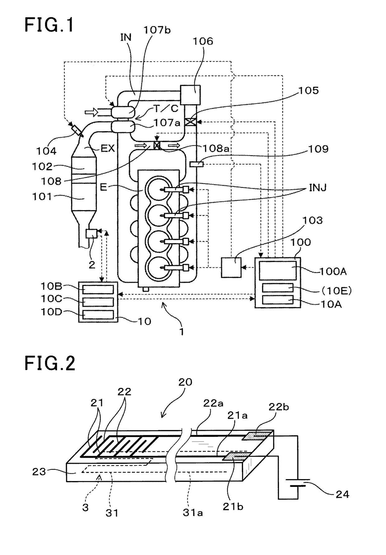 Failure detection device for particulate matter filter and method of detecting failure of particulate matter filter