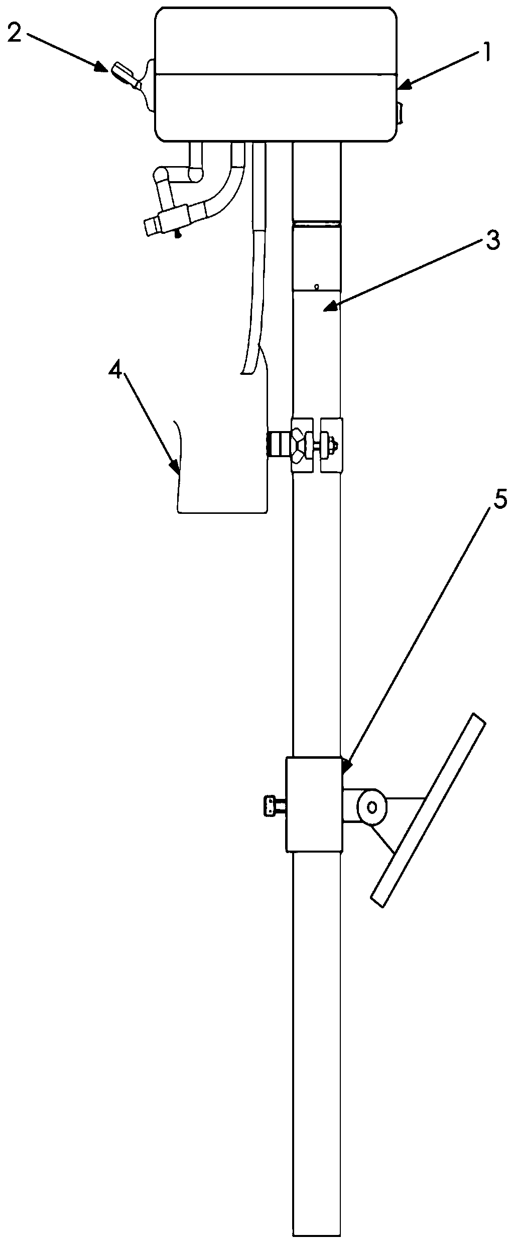 Portable high-altitude hydrophobicity test tool for transformer substation